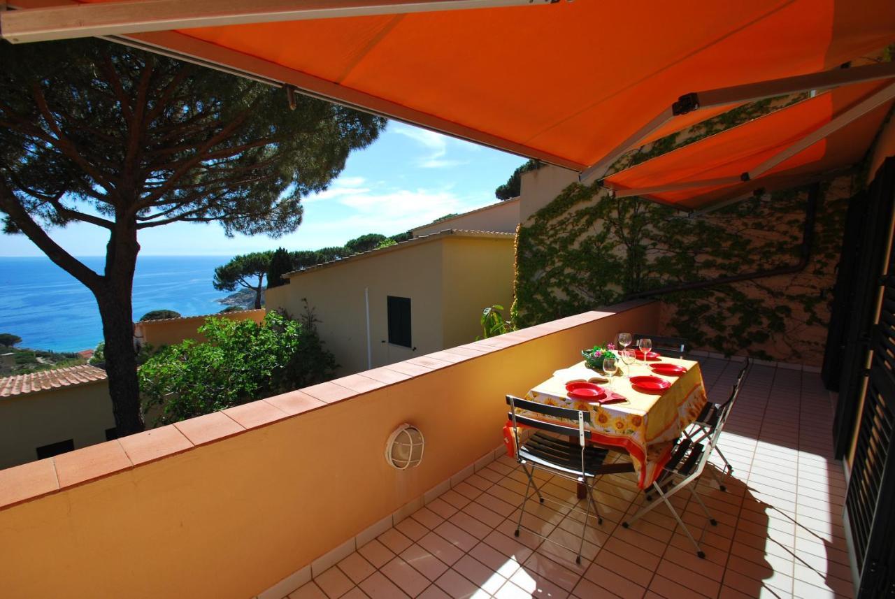 Grotta Azzurra Apartment - Cavoli - Terrazza Vista Mare, Clima E Parcheggio San Piero in Campo  Eksteriør billede